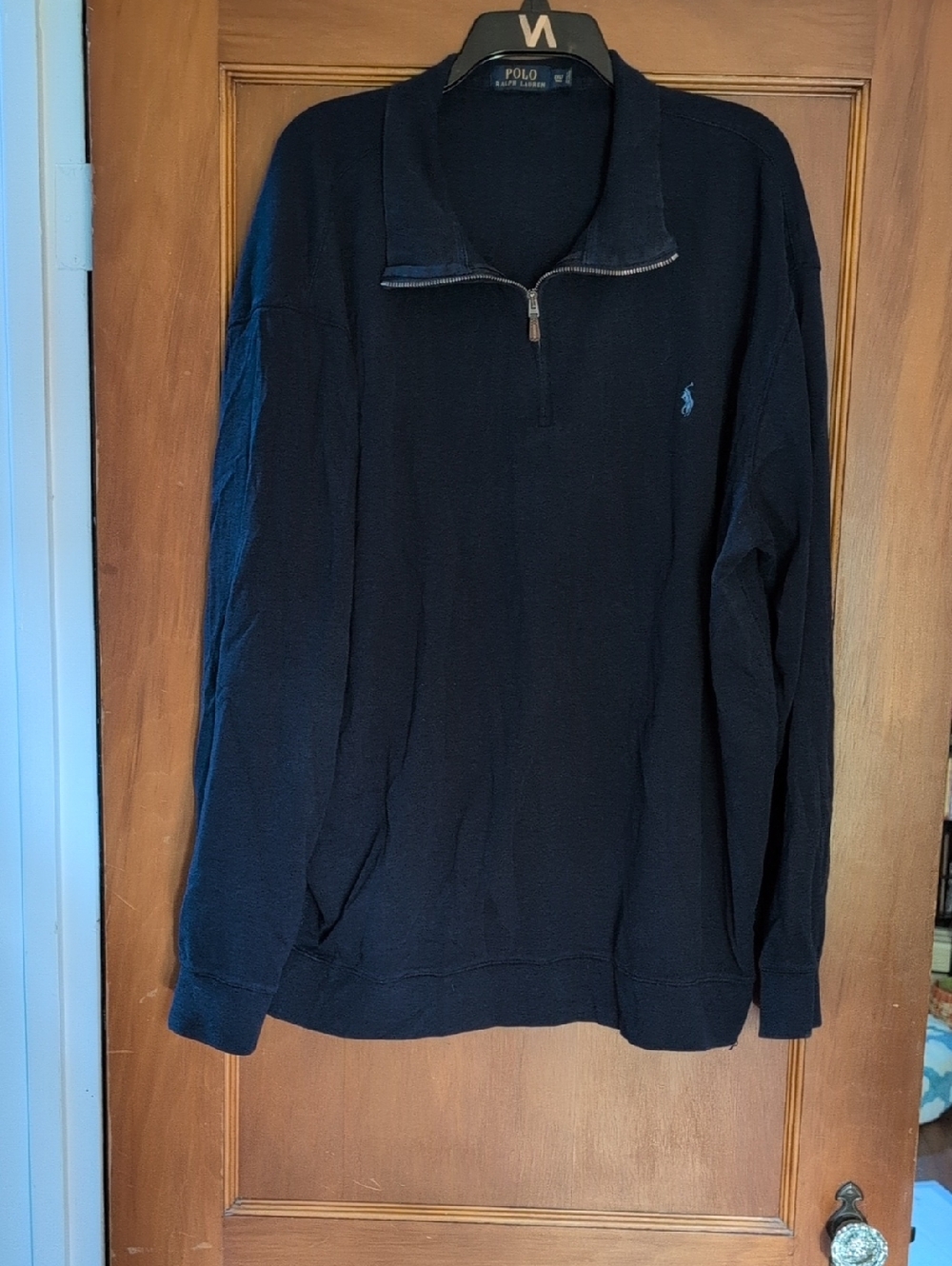 Polo by Ralph Lauren Navy Half-Zip Sweater